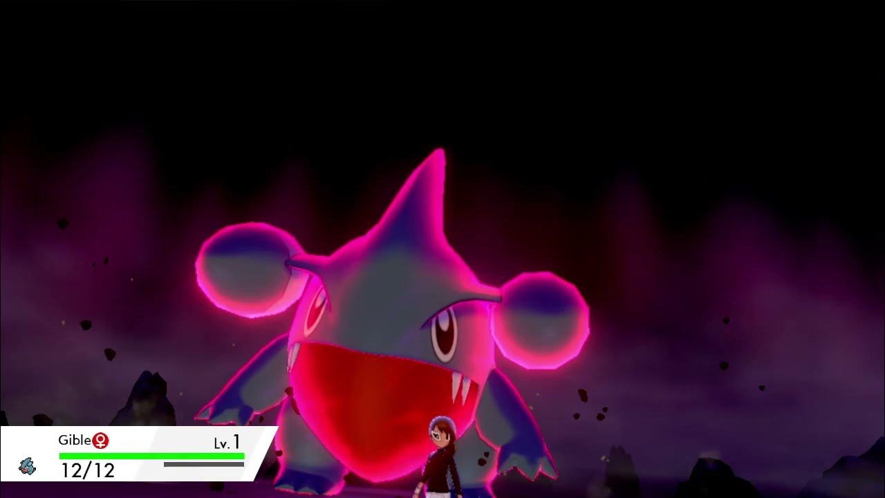 Dynamax Gible Cry | Pokémon Sword ⚔️ - YouTube