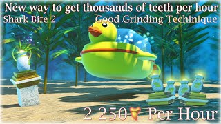 Fast way to earn teeth in Shark Bite 2 (2.25K+ per hour)