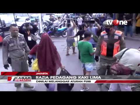 Bandel Banget! Petugas Kembali Bubarkan PKL di Tanah Abang yang Tetap Nekat Berjualan | tvOne