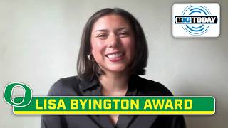 Olivia Arciniega Talks Winning the 2026 Lisa Byington Award | B1G Today