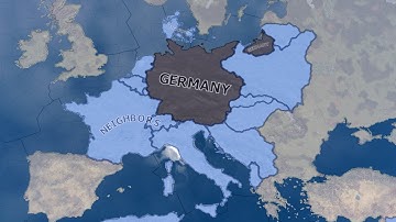 Germany vs Neighbors (1939) | HOI4 Timelapse