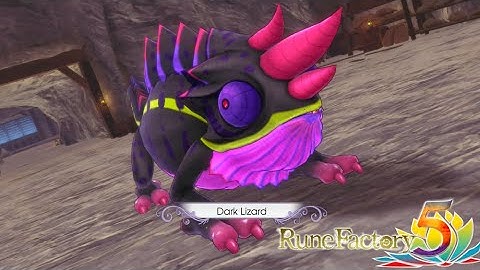 Rune Factory 5 - Dark Lizard Boss Episode 45