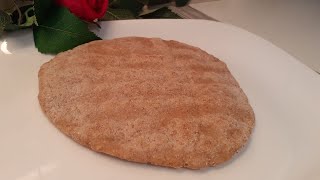 Pane arabo morbido con farina di avena| العيش البلدي الطري الصحي بدقيق الشوفان | Oat bran pita bread