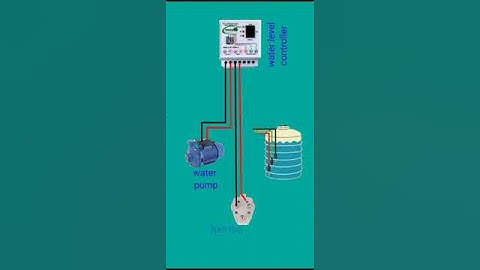 How to make automatic water level controller for water tank #shorts