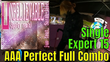 [DDR A20 PLUS] UNBELIEVABLE (Sparky remix) ESP 15 AAA PFC