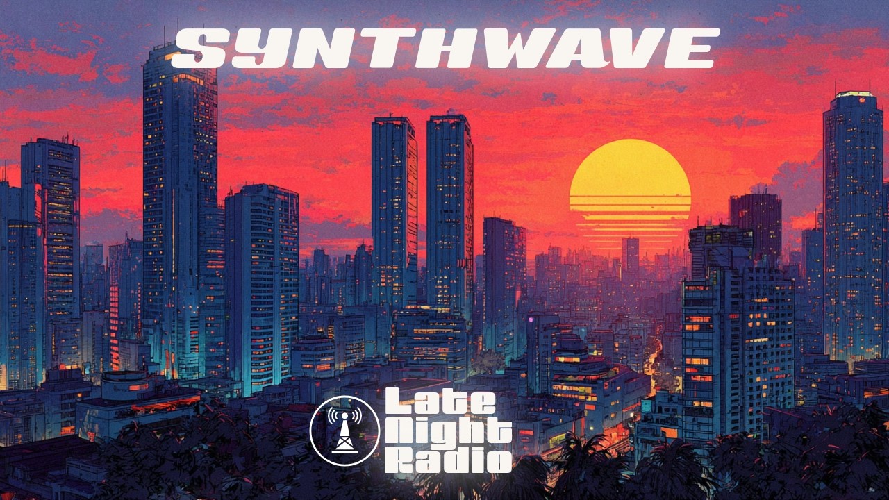 Retro Synthwave Mix | Late Night Radio 5 - Neon Highways & Midnight Drives
