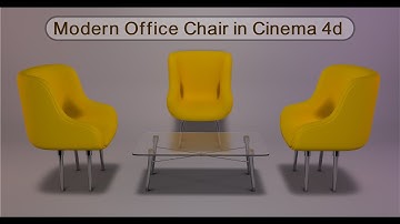 Cinema 4d modeling | Create chair sofa model in cinema 4d in Urdu, Hindi