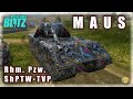 🔥 MAUS • Rhm. Pzw. • ShPTK-TVP | WOT Blitz Highlights #WOTBlitz #Worldoftanksblitz #wot #games