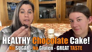 No Sugar HEALTHY Chocolate CAKE Gluten Free Keto Friendly TASTES GREAT