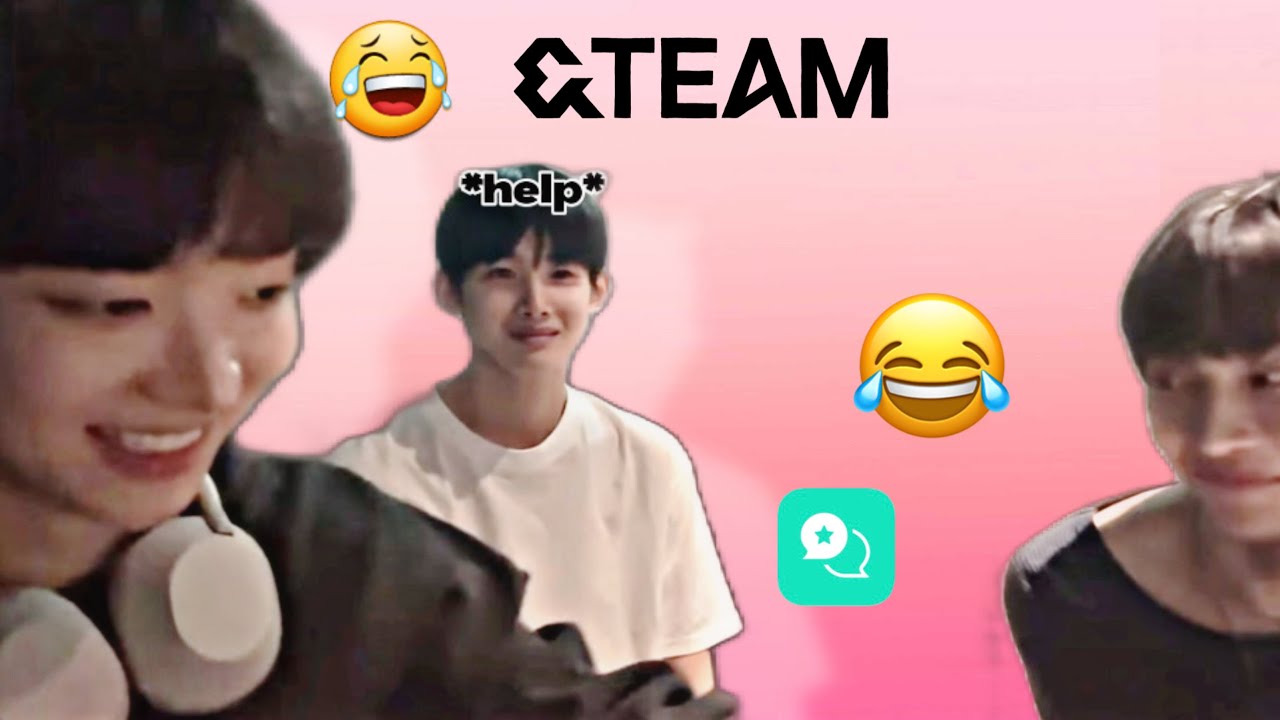 NO ONE expected this on Weverse 😂 | &TEAM being chaotic for 4 minutes