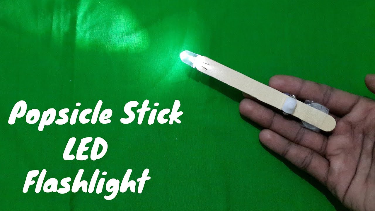 Image result for LED flashlight popsicle sticks