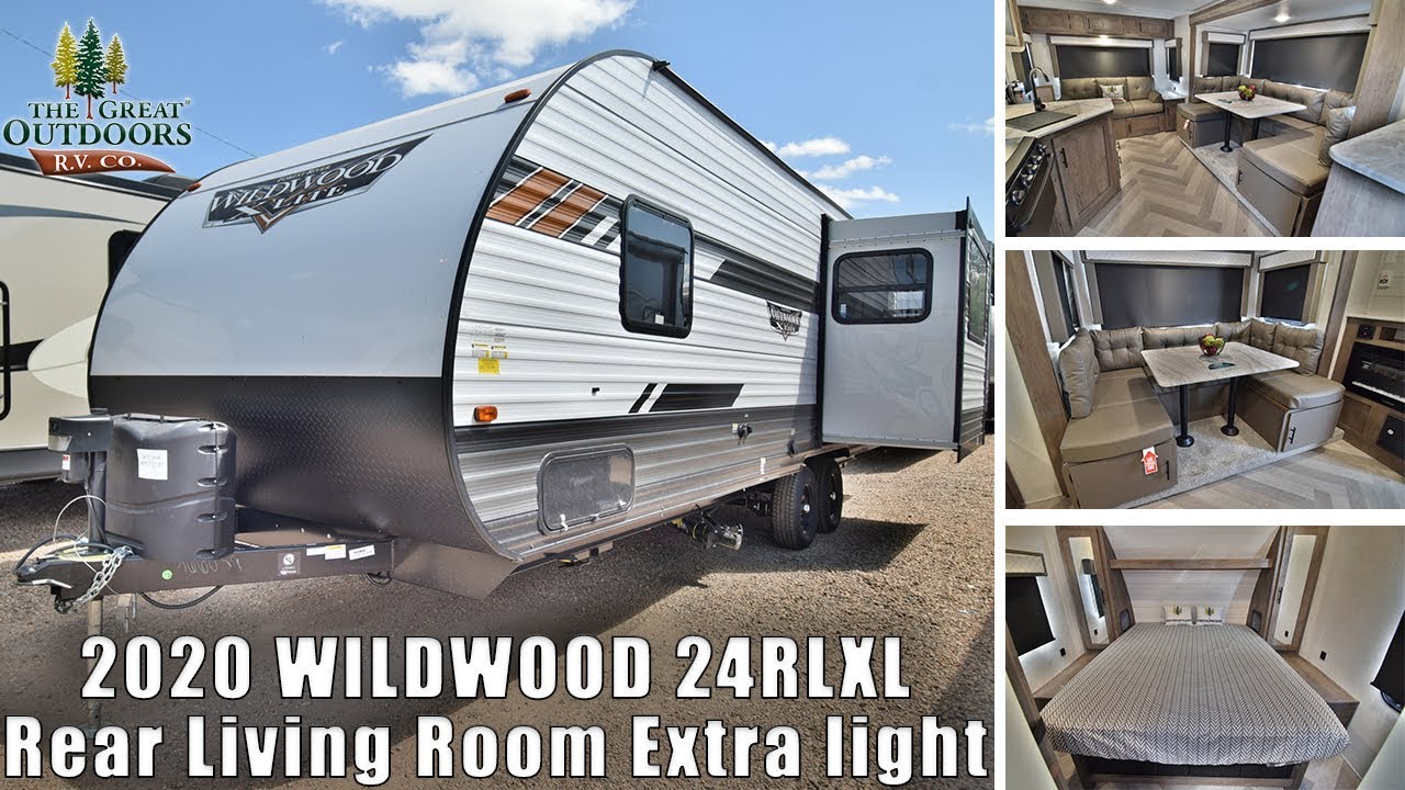 rear living couples travel trailer