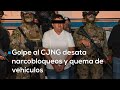 Capturan a “El Jardinero” en Nayarit: golpe al CJNG desata narcobloqueos, quema de vehículos y caos