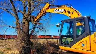 Excavators and Chainsaws