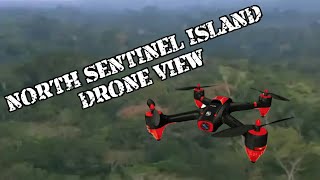 North Sentinel Island Drone View Andaman And Nicobar Islands