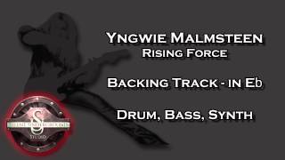 Video thumbnail of "Yngwie Malmsteen - Rising Force - Backing Track - In Eb"