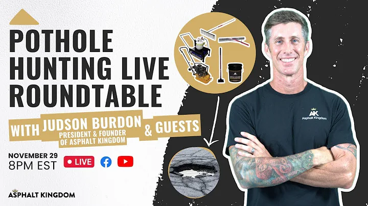 Starting A Lucrative Pothole Patching Business