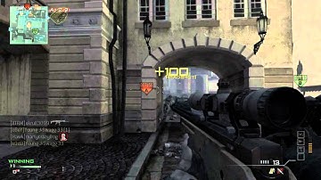 SXM Gaming:MW3: My First 360 No scope