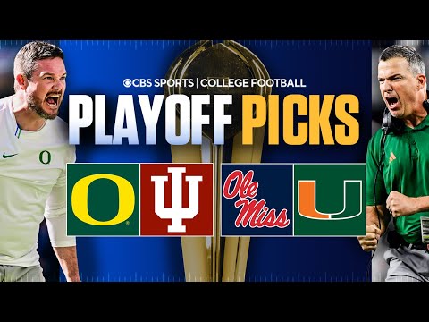College Football Playoff Picks & Best Bets For Semifinals [Miami vs Ole Miss & Oregon vs Indiana]