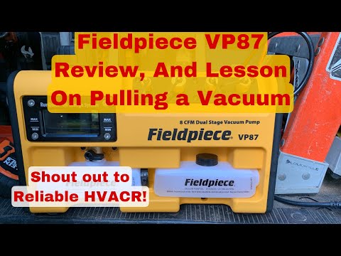 Fieldpiece Vacuum Pump Manual