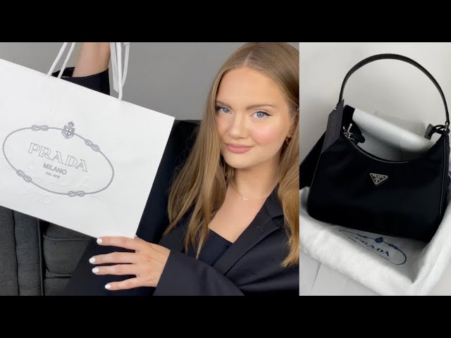 PRADA RE EDITION 2005 SAFFIANO LEATHER BEIGE UNBOXING & REVIEW 
