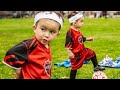 Neo's First Soccer Game!!! (SO CUTE!)