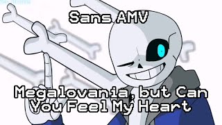 Sans AMV [@NecDraws] - Can You Feel My Heart (Megalovania version)