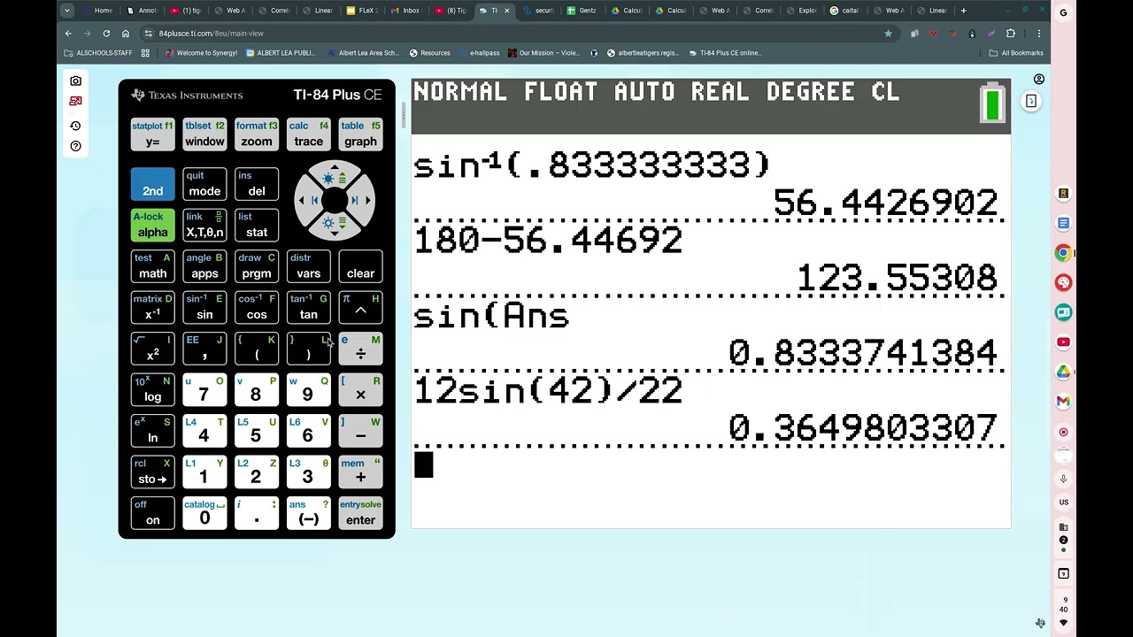 College Trigonometry Unit 6.4 Notes Law of Sines Ambiguous Case 2026