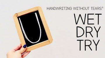 Learn to Write | Capital Letter U | Wet Dry Try