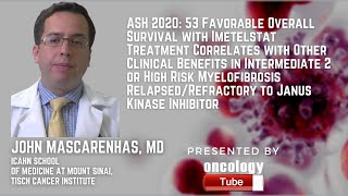 Favorable Overall Survival with Imetelstat Treatment Correlates with Other Clinical Benefits