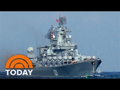 Ukraine Claims Responsibility After Russian Warship Sinks In Black Sea