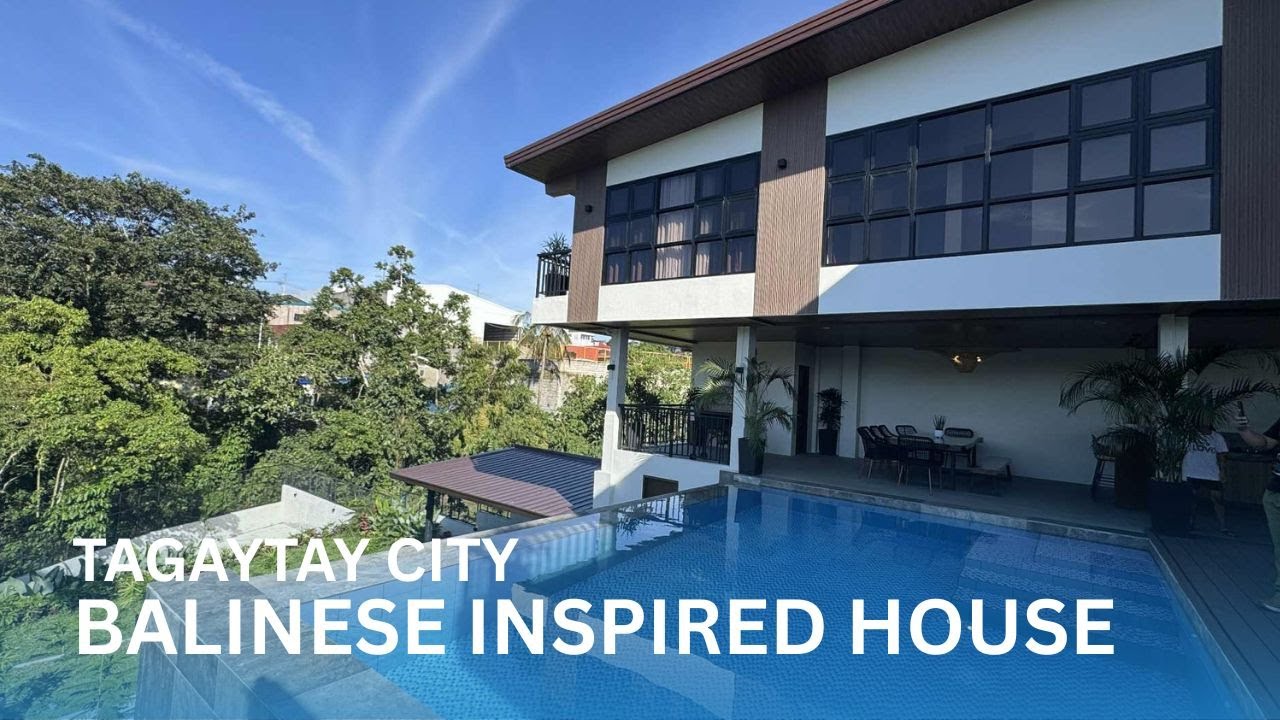 BALINESE BRANDNEW HOUSE IN TAGAYTAY CITY | HOUSE TOUR E47