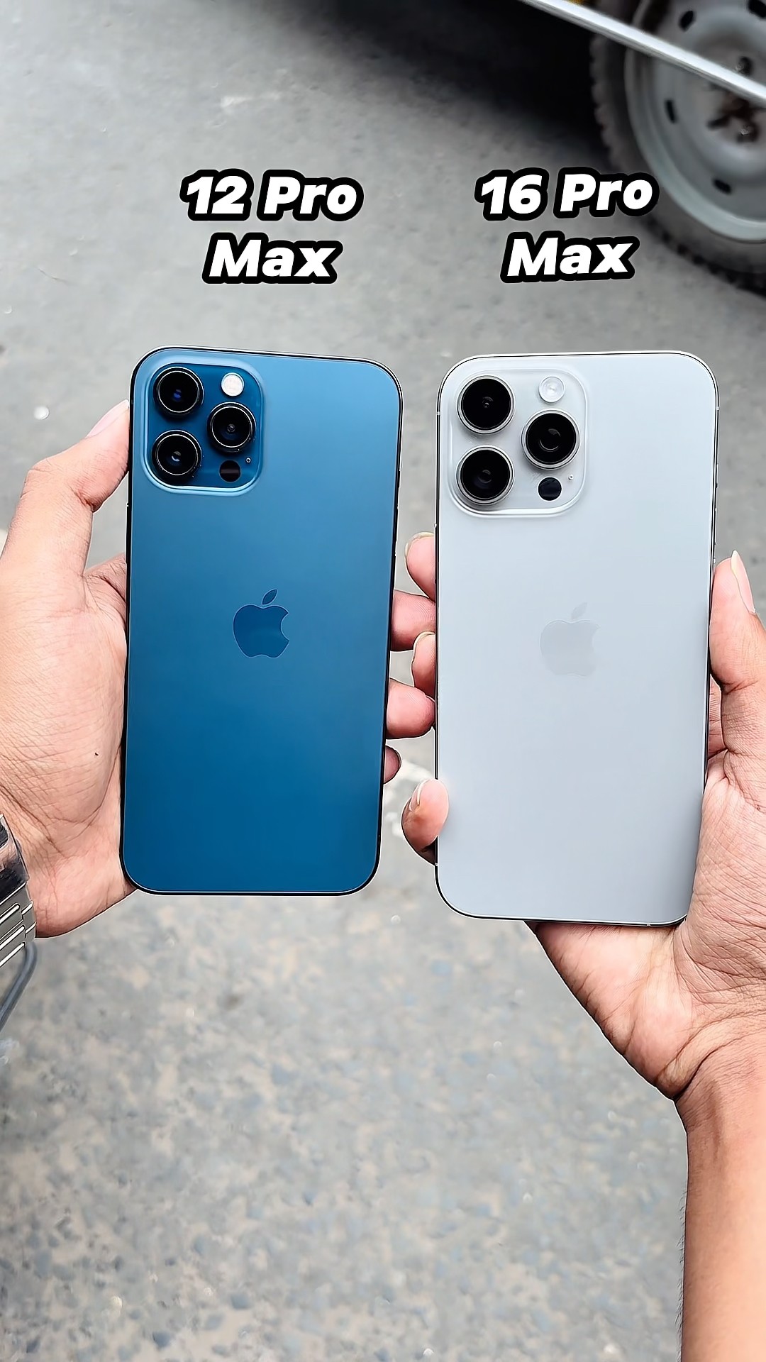 iPhone 12 Pro Max Vs iPhone 16 Pro Max || Camera Zoom Test