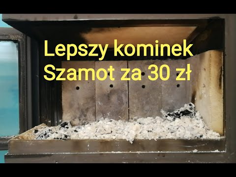 Wideo: Czy w kominku można użyć zwykłej zaprawy?