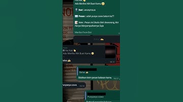 kalo kaya gini jawabannya, kira kira masih suka ga? 🤔 | bot menfess