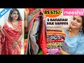 Meesho Banarasi Sarees Haul | Meesho Silk Sarees 2021 | Affordable Banarasi Sarees Online | #Meesho