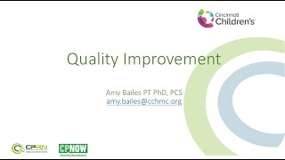 Research CP Webinar #3 - Quality Improvement