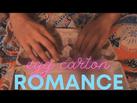 ASMR | making love to an egg carton in a rainstorm with experimental hand movements