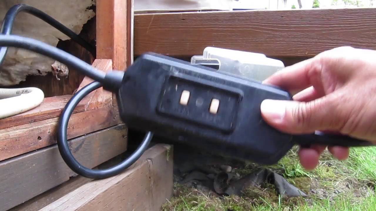 Hot Tub Not Working - How to Replace GFCI Cord with 110 Volt 3 Wire DIY Replacement - YouTube