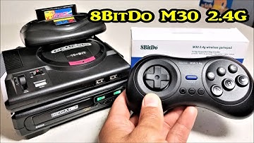 Review of 8BitDo M30 2.4g wireless controller for Sega Genesis Mini, Mega Drive Mini & more