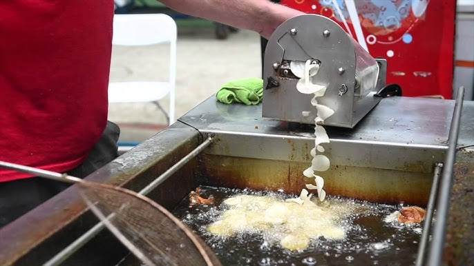 Curly, Ribbon Potato Fries Maker Stock Photo - Image of machine, event:  35059332