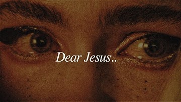 an apology to Jesus.