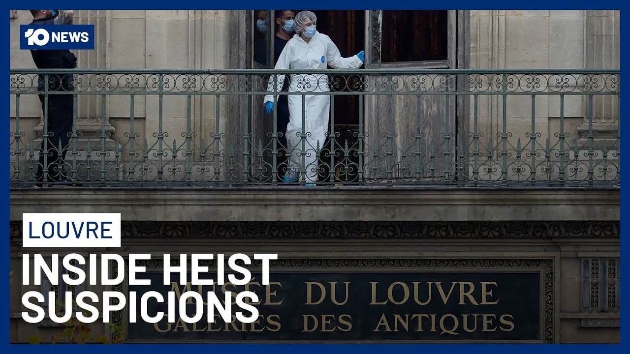 Louvre Guard Speaks of Robbery as Authorities Investigate Possible Inside Job