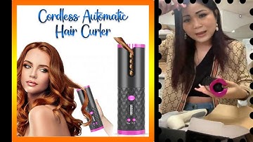 Cách Sử Dụng Máy Uốn Tóc Tự Động | How To make Cordless Automatic Hair Curler | Tgel Nail Supply