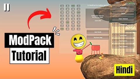 How to Download Getting over it ModPack | Android 🔥 | Full Tutorial in Hindi .