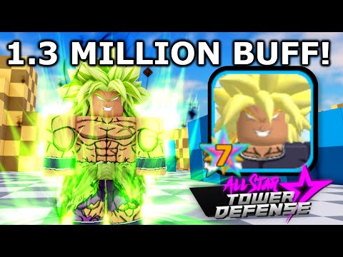 BUFF BROLY IS A LEGENDARY TOWER NOW IN ULTIMATE TOWER DEFENSE 