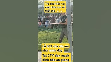 trò chơi kéo co nhân ngày lễ 8/3 tại CTY đan mạch bình hòa an toàn#xuhuong#giaitri#keoco #shortvideo