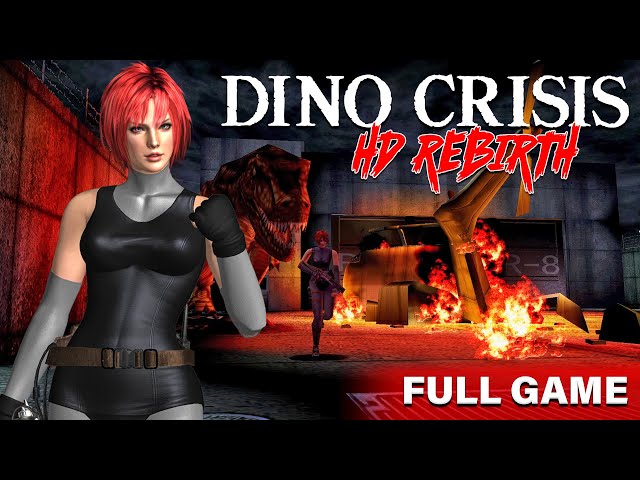 Dino Crisis 2 with HD Mod Project - Playthrough Gameplay 