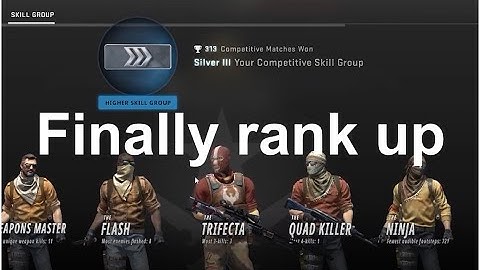 I ranked up in Cs:Go here