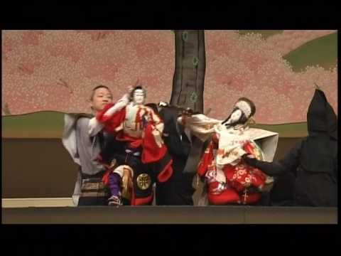 Bunraku puppet theatre